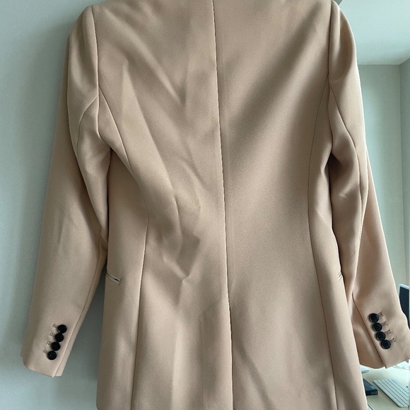 Reiss Nude Beige Blazer Size 2 Never Worn - Picture 5 of 6